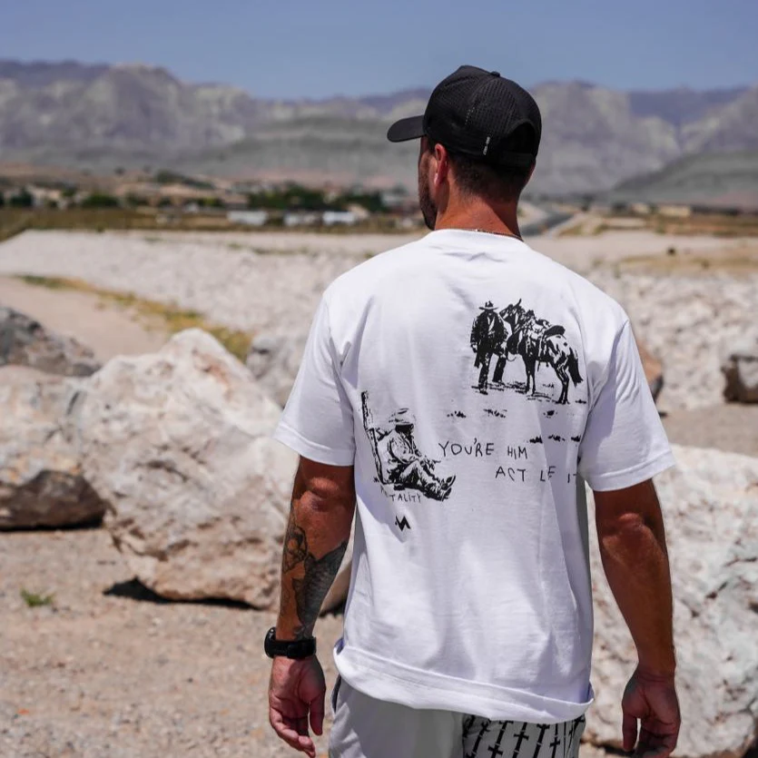 'YOU'RE HIM' TEE - WHITE - Image 5